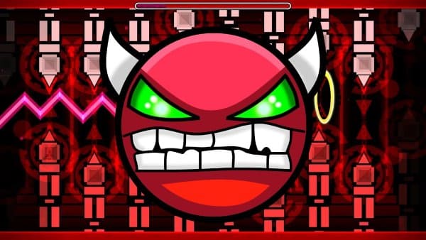 Early concept art of Geometry Dash Lite