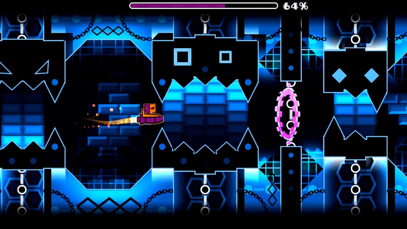 Player testing a custom level